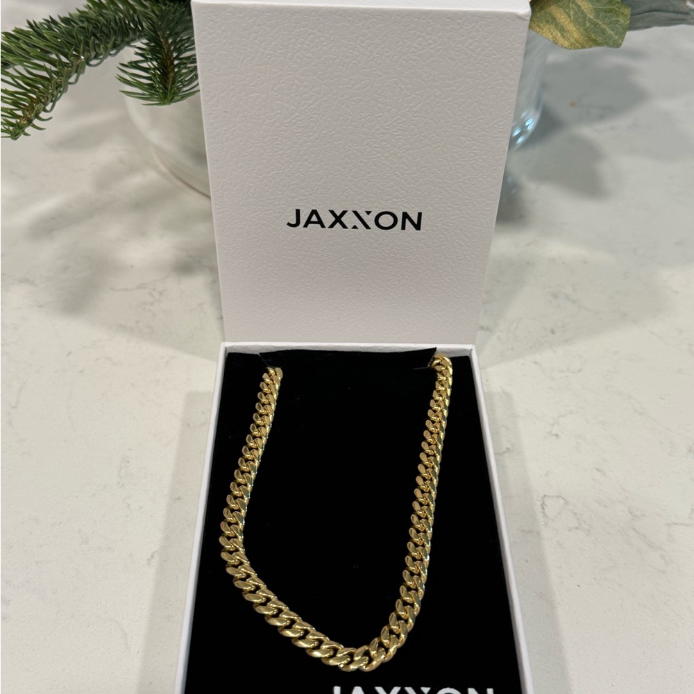 JAXXON Men's Gold Chain Necklace